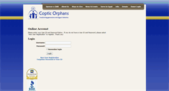 Desktop Screenshot of getinvolved.copticorphans.org